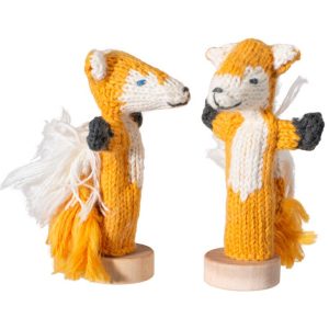 Organic Cotton Finger Puppet - Roadtrip Toy