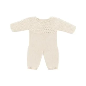 Knitted Pajamas for Dolls 15 3/4'' inch - White