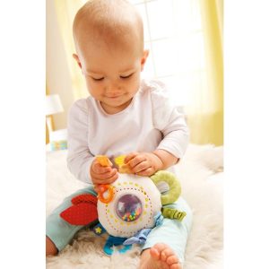 Teether Cuddly Rainbow Round