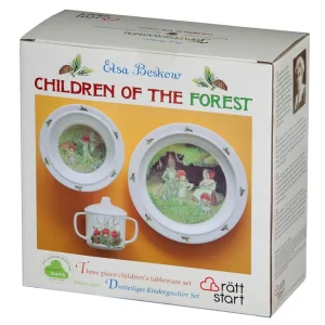 Elsa Beskow-Children of the Forest (Tomtebobarnen) Dish Set