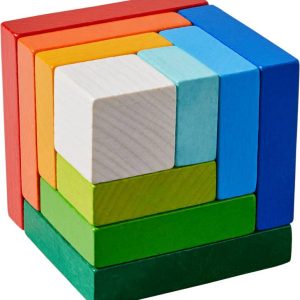 3D Arranging Game Rainbow Cube