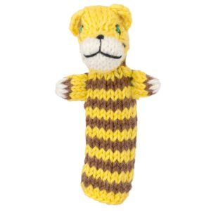 Tiger - Organic Cotton Finger Puppet - Animal Toy