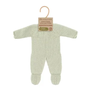 Knitted Pajamas for Dolls 15 3/4'' inch - Green