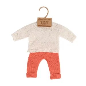 Knitted Doll Outfit 15” inch – Sweater & Trousers