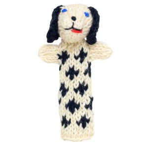 Organic Cotton Finger Puppet - Natural Toy