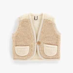 Body warmer merino wool child autumn winter christmas