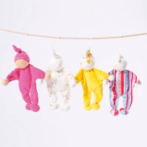 Organic Bunch of Buddies Baby Loveys - Pack of 12