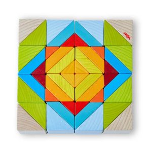 3D Puzzle Cube Mosaic Wooden Blocks