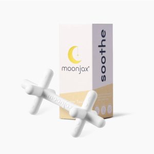 *NEW!* Moonjax® Baby Teether, Moonlight White Silicone