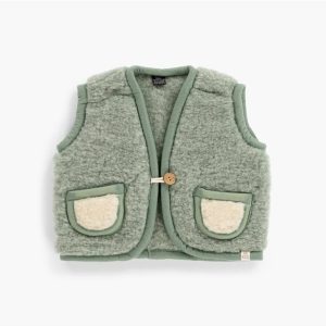 Body warmer merino wool child autumn winter christmas